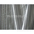 129g/sm Spandex Weft Cotton Poly Fabric Cloth With Plain Weave And Dobby Stripe